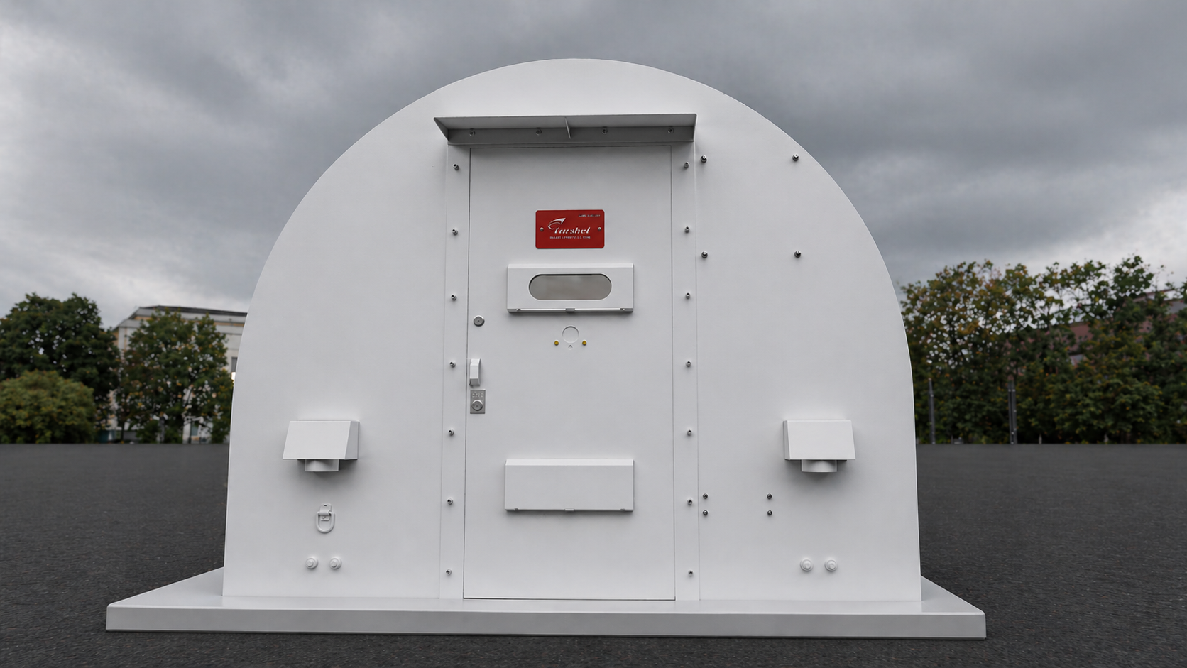 10’x24’x8’ Curved Storm Shelter