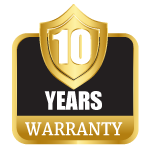 10 years warranty storm shelters