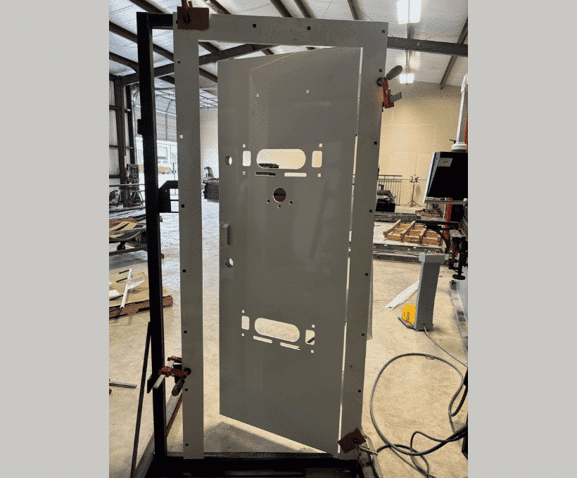 Storm shelter door