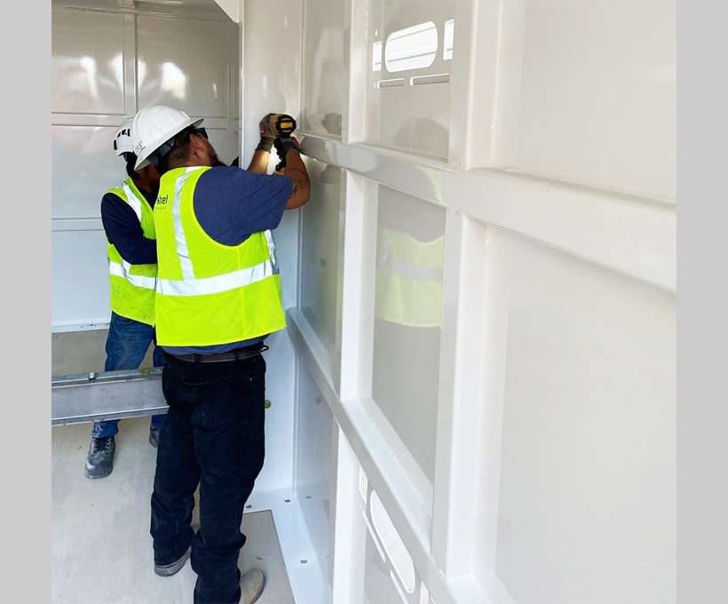 Anchorage method commercial Storm shelter