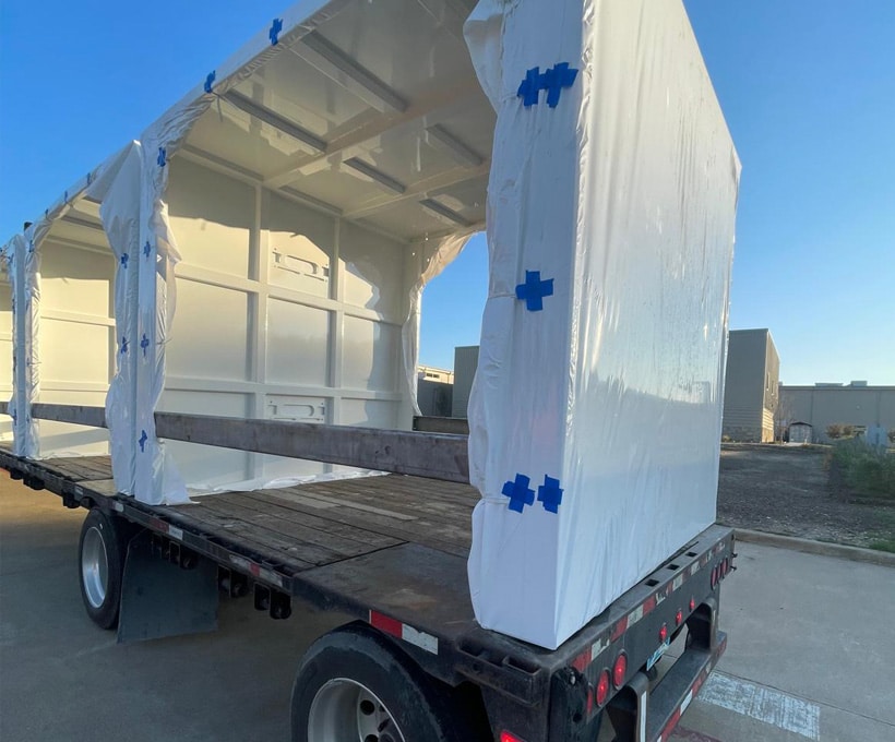 Shipping Commercial Storm Shelter