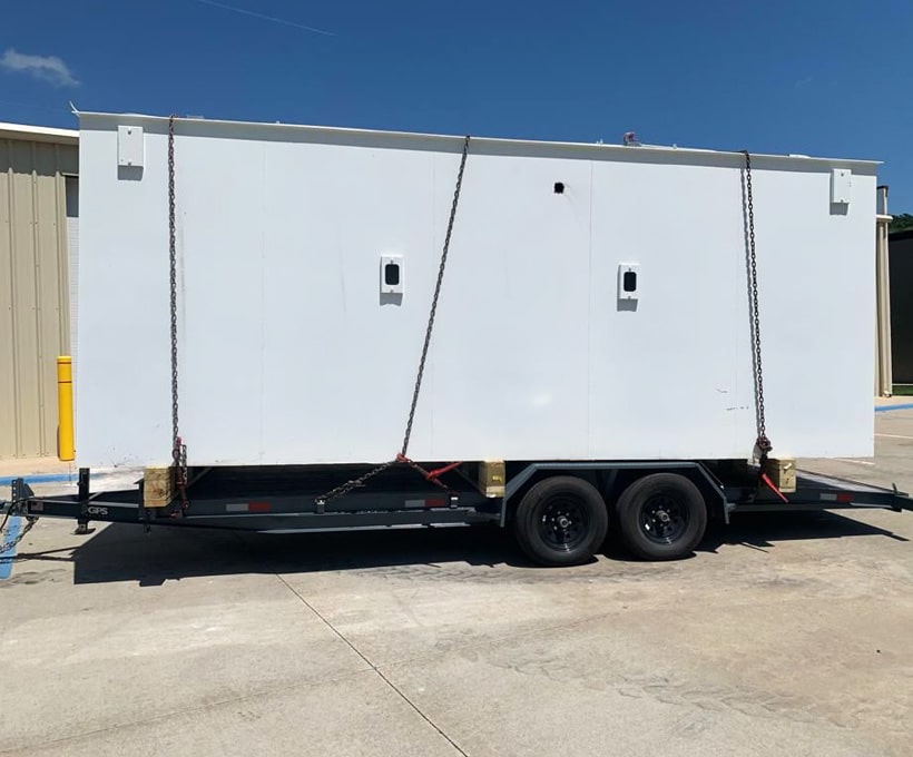 Commercial storm Shelter 8x20 3/16 steel