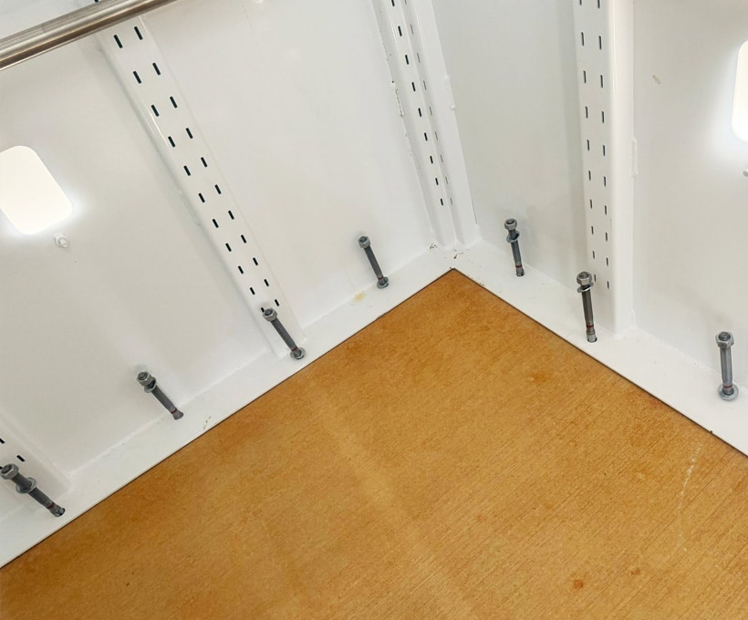 Epoxy anchors Storm shelters