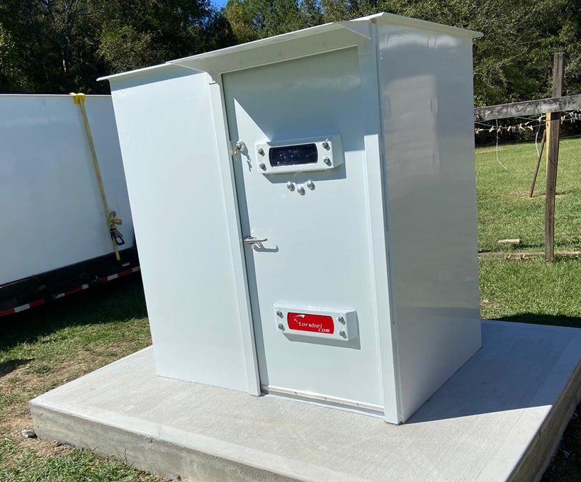 Storm shelters Louisiana 4x6