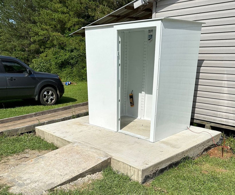 Storm shelters Louisiana 4x6