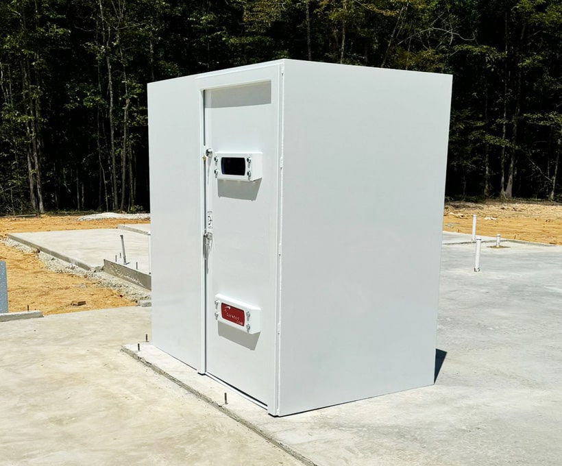 Storm shelters Louisiana 4x6